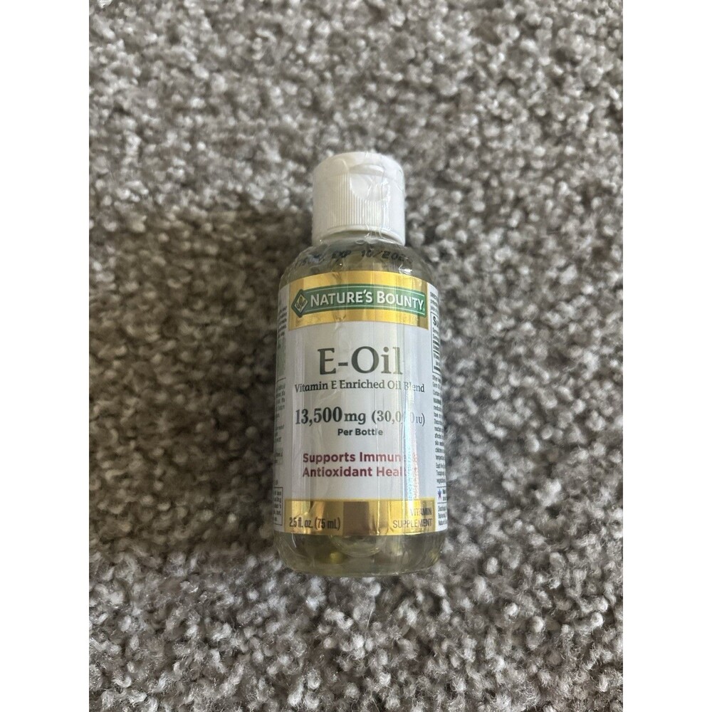 Nature's Bounty Vitamin E Oil Blend 30,000 IU 2.5 fl oz New Sealed